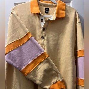 Urban Outfitters fleece button pullover NWT